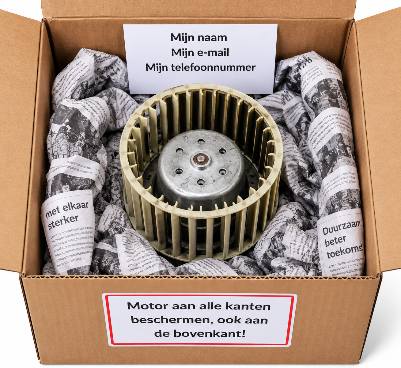 AWB AirMaster WTW-motor reviseren – R3G160-AD52-11 - Afbeelding 5