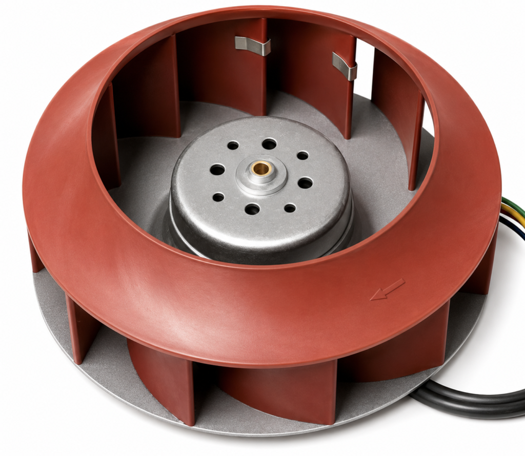 Stork RPM KPM VPM R3G185-AC19-06 dakventilatormotor reviseren