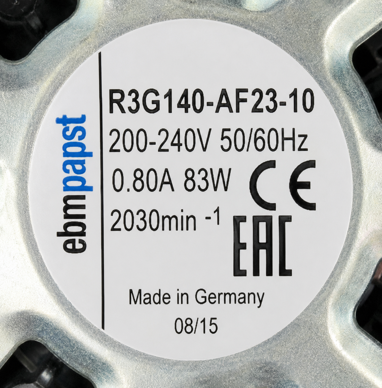 Buva Q-Stream motor – R3G140-AF23-10 – detailfoto 2