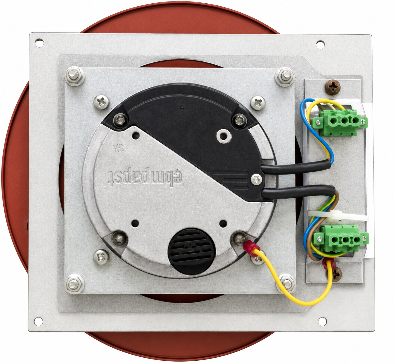 AGPO Ferroli OptiFor OT-V R3G190-AB01-07 ventilatormotor reviseren achterkant