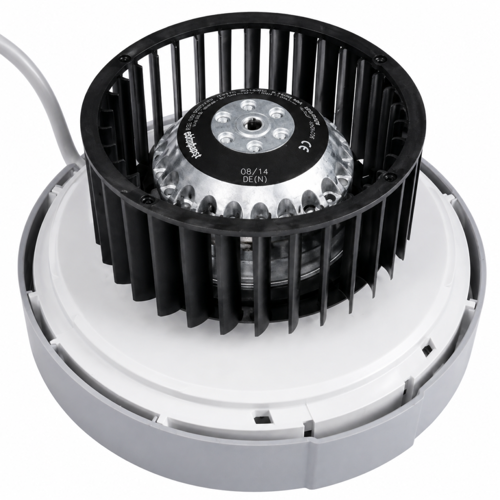 Stork CML 14/4-5-24 R2E140-BO10-12 ventilatiemotor reviseren