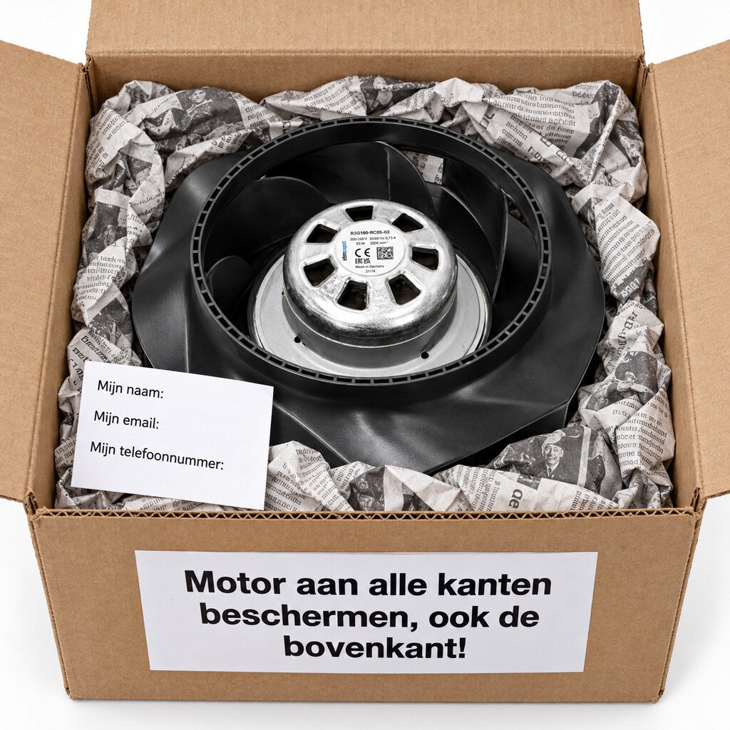 Vasco D500 motor reviseren – R3G190-RD45-11 - Afbeelding 4