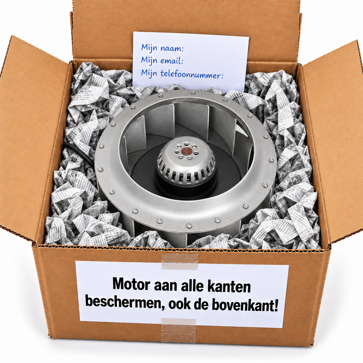 Itho MBX315 Boxventilator motor reviseren – 380-3350 - Afbeelding 4